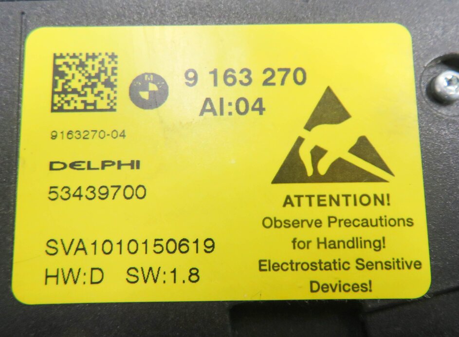 Thumbnail 6: 2011 BMW ACTIVE HYBRID 7 (F04) LEFT FRONT DRIVER POWER SEAT ADJUSTMENT SWITCH