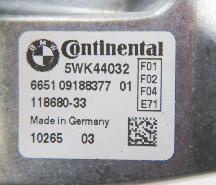 Thumbnail 6: 2009-2012 BMW 740i 750i 760i B7 X6 (F01 E71) LANE DEPARTURE WARNING CAMERA