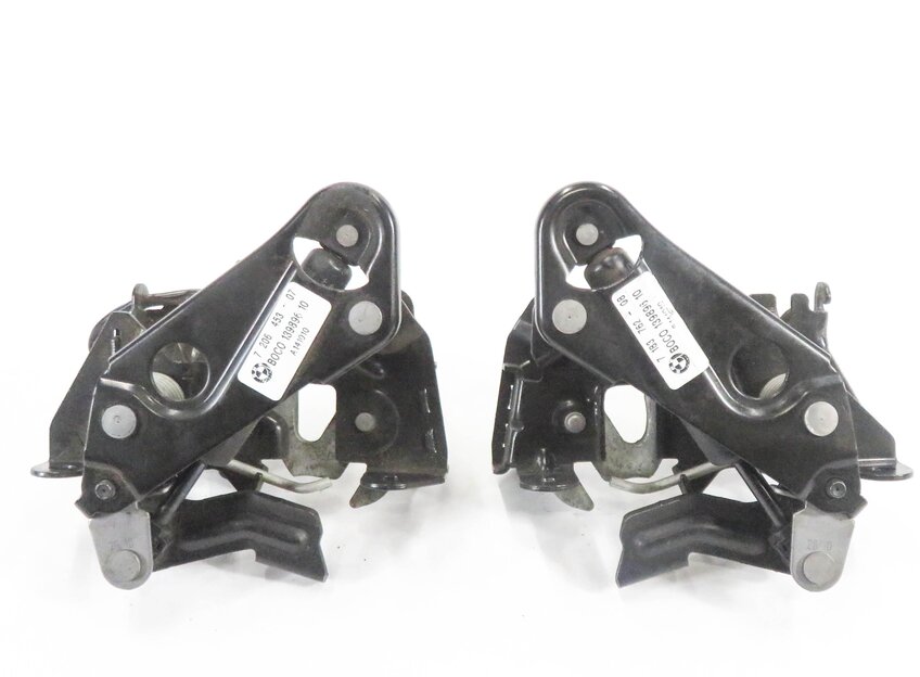 Thumbnail 2: 2011 BMW ACTIVE HYBRID 7 (F04) FRONT LEFT & RIGHT LOWER HOOD LATCH SET-2
