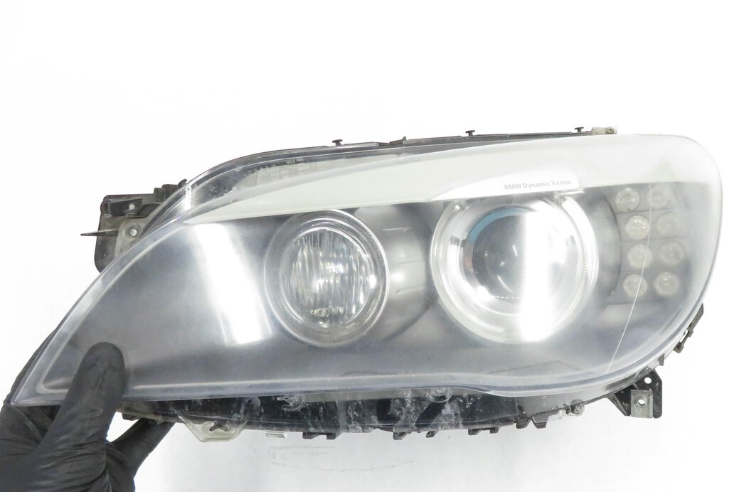 Thumbnail 6: 09-12 BMW 740i 750i 760i B7 (F01) LEFT DRIVER ADAPTIVE XENON HID HEADLIGHT LAMP