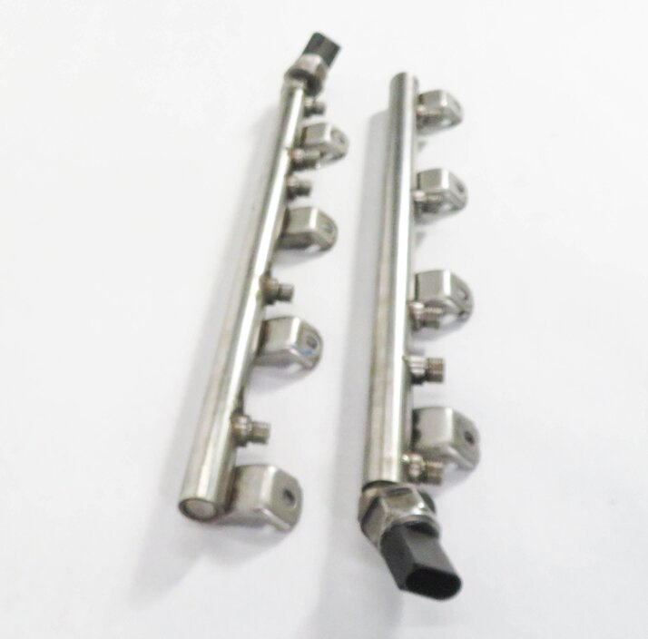 Thumbnail 4: 2011 BMW ACTIVE HYBRID 7 (F04) 4.4L N63 TWIN TURBO ENGINE INJECTION FUEL RAIL