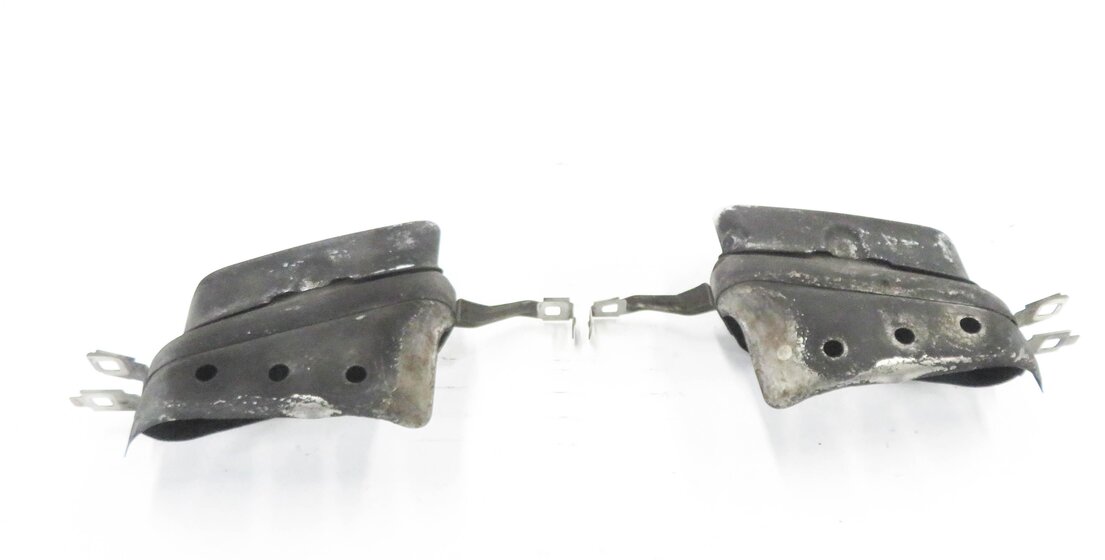 Thumbnail 4: 2011 BMW ACTIVE HYBRID 7 (F04) LEFT & RIGHT MUFFLER PIPE TRIM EXHAUST TIP SET-2