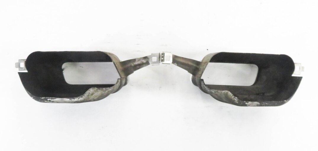 Thumbnail 5: 2011 BMW ACTIVE HYBRID 7 (F04) LEFT & RIGHT MUFFLER PIPE TRIM EXHAUST TIP SET-2