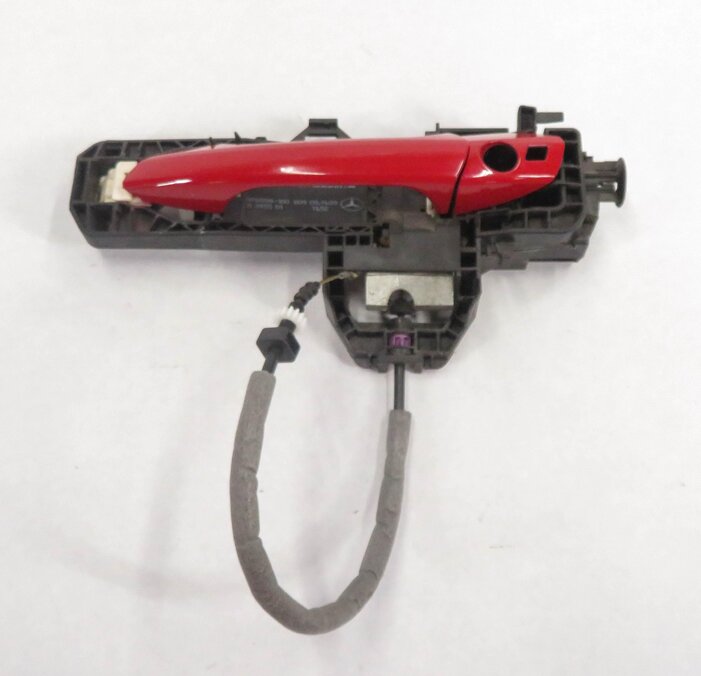 Thumbnail 4: 08-17 MERCEDES C250 C300 C63 E350 E400 E550 GLK350 LEFT FRONT DOOR HANDLE (RED)