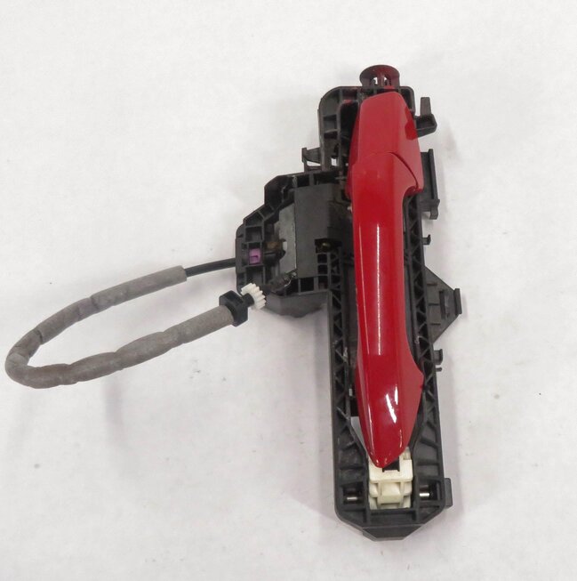 Thumbnail 10: 08-17 MERCEDES C250 C300 C350 C63 E250 E350 RIGHT REAR DOOR HANDLE (FIRE RED)