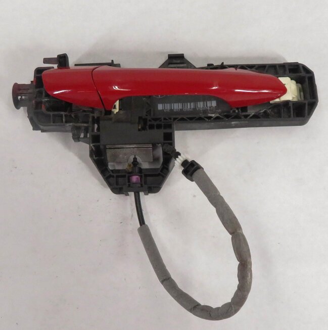 Thumbnail 11: 08-17 MERCEDES C250 C300 C350 C63 E250 E350 RIGHT REAR DOOR HANDLE (FIRE RED)
