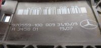 Thumbnail 6: 08-17 MERCEDES C250 C300 C350 C63 E250 E350 RIGHT REAR DOOR HANDLE (FIRE RED)