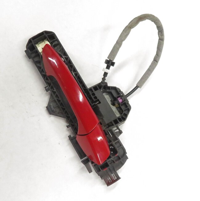 Thumbnail 8: 08-17 MERCEDES C250 C300 C350 C63 E250 E350 RIGHT REAR DOOR HANDLE (FIRE RED)