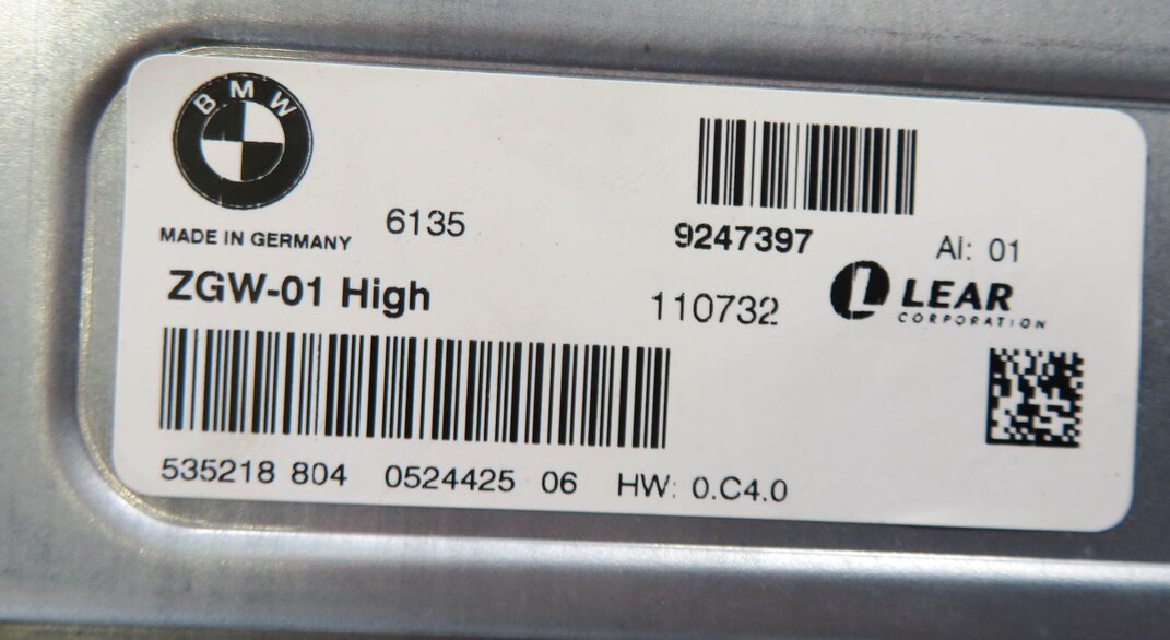Thumbnail 6: 11-19 BMW 528i 535i 550i 640i 650i 740i 750i 760i M5 M6 - CENTRAL GATEWAY MODULE