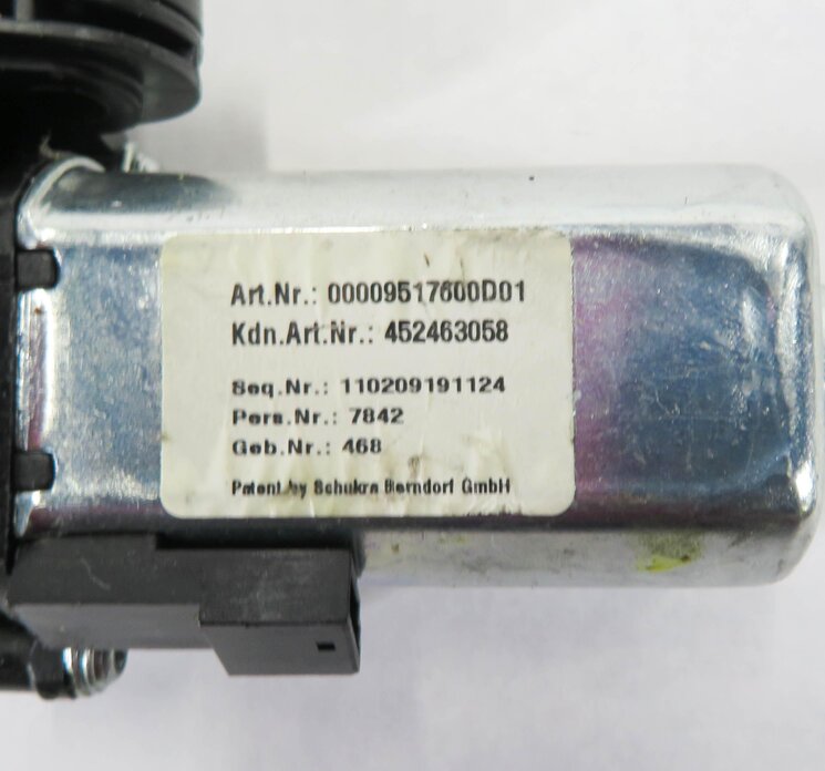 Thumbnail 5: 2011 BMW 535i (F10) LEFT FRONT DRIVER POWER SEAT ADJUSTMENT MOTOR SET-6