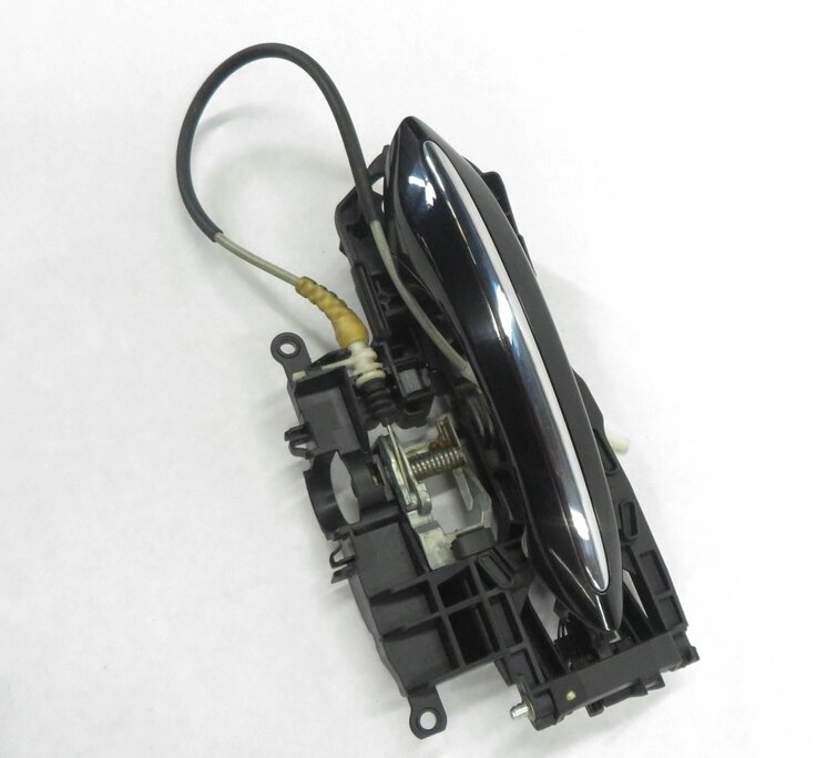 2011-2016 BMW 528i 535i 550i M5 (F10) RIGHT REAR DOOR HANDLE w/ LIGHT (BLACK)