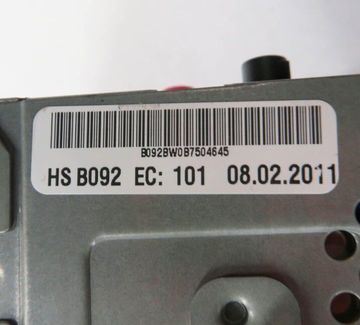 Thumbnail 5: 10-12 BMW 528i 535i 550i 750i 760i (F01 F10) STEREO CD GPS NAVIGATION RECEIVER