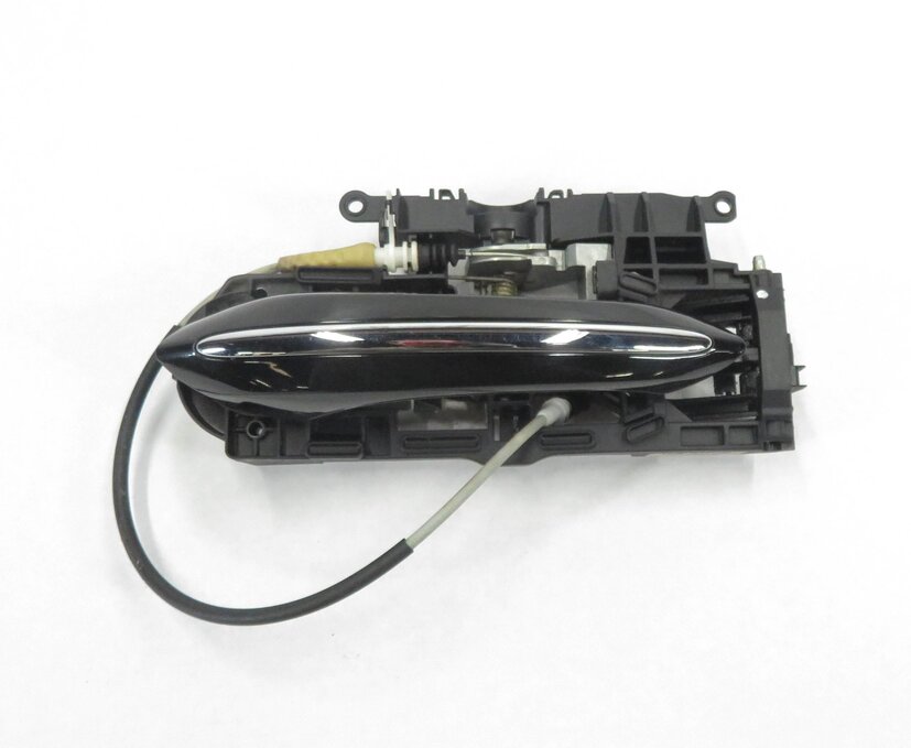 Thumbnail 2: 2011-2016 BMW 528i 535i 550i M5 (F10) LEFT REAR DOOR HANDLE w/ LIGHT (BLACK)
