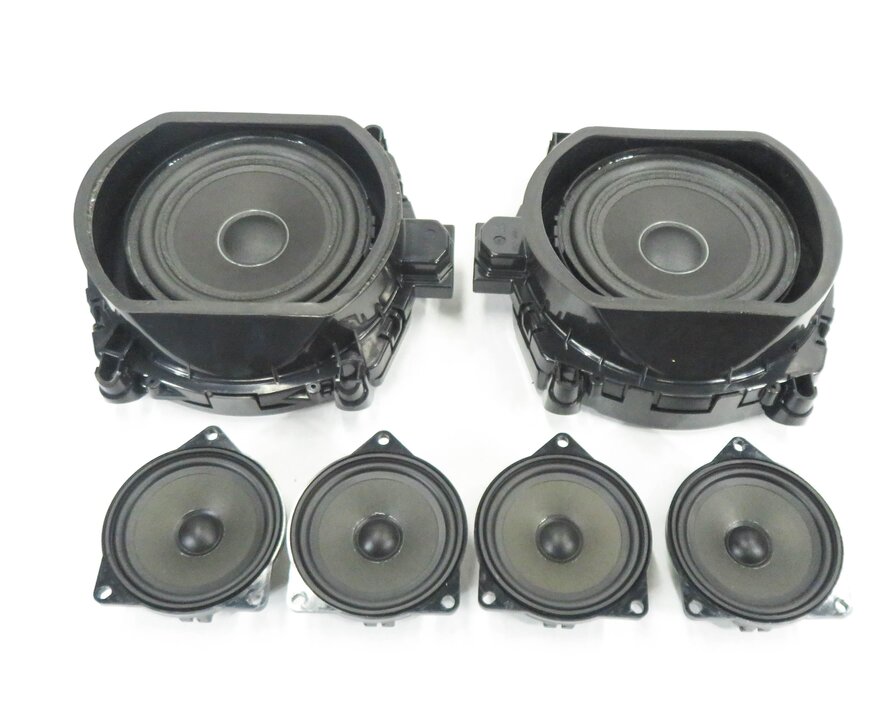 Thumbnail 2: 2011 BMW X5 (E70) RADIO STEREO MEDIA AUDIO SUB SUBWOOFER SPEAKER SET-6