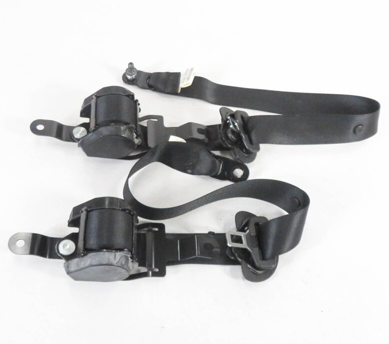 Thumbnail 10: 2011 BMW X5 (E70) REAR 2nd SECOND ROW - LEFT & RIGHT SEATBELT RETRACTOR (BLACK)