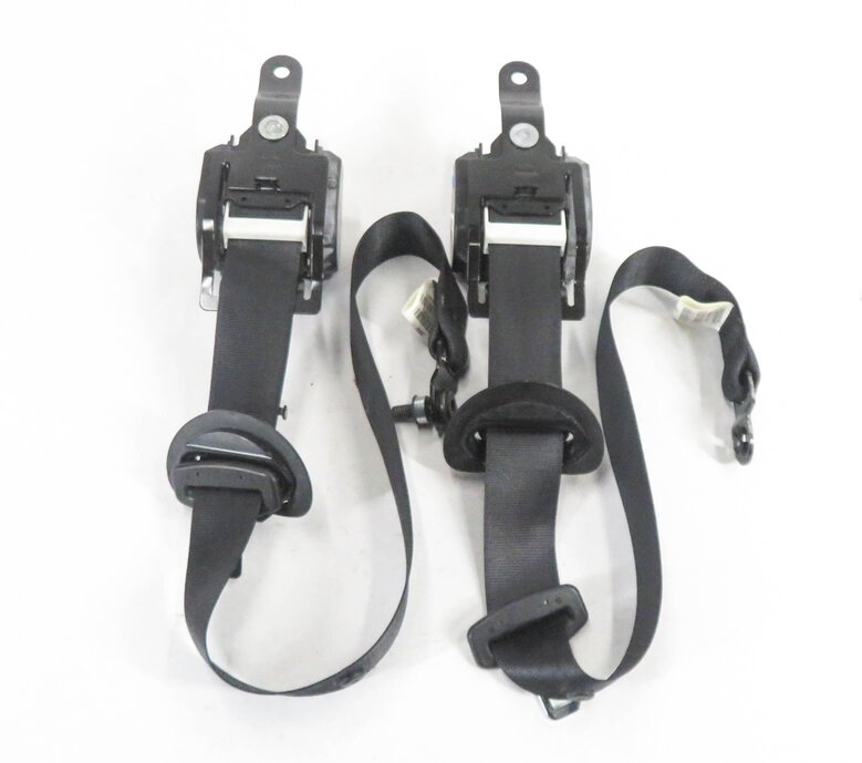 Thumbnail 2: 2011 BMW X5 (E70) REAR 2nd SECOND ROW - LEFT & RIGHT SEATBELT RETRACTOR (BLACK)