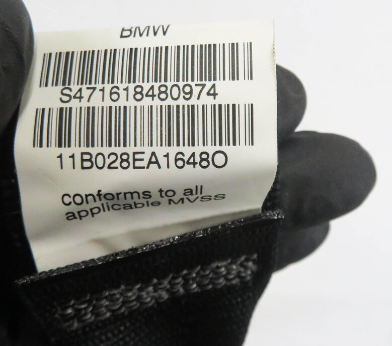 Thumbnail 6: 2011 BMW X5 (E70) REAR 2nd SECOND ROW - LEFT & RIGHT SEATBELT RETRACTOR (BLACK)