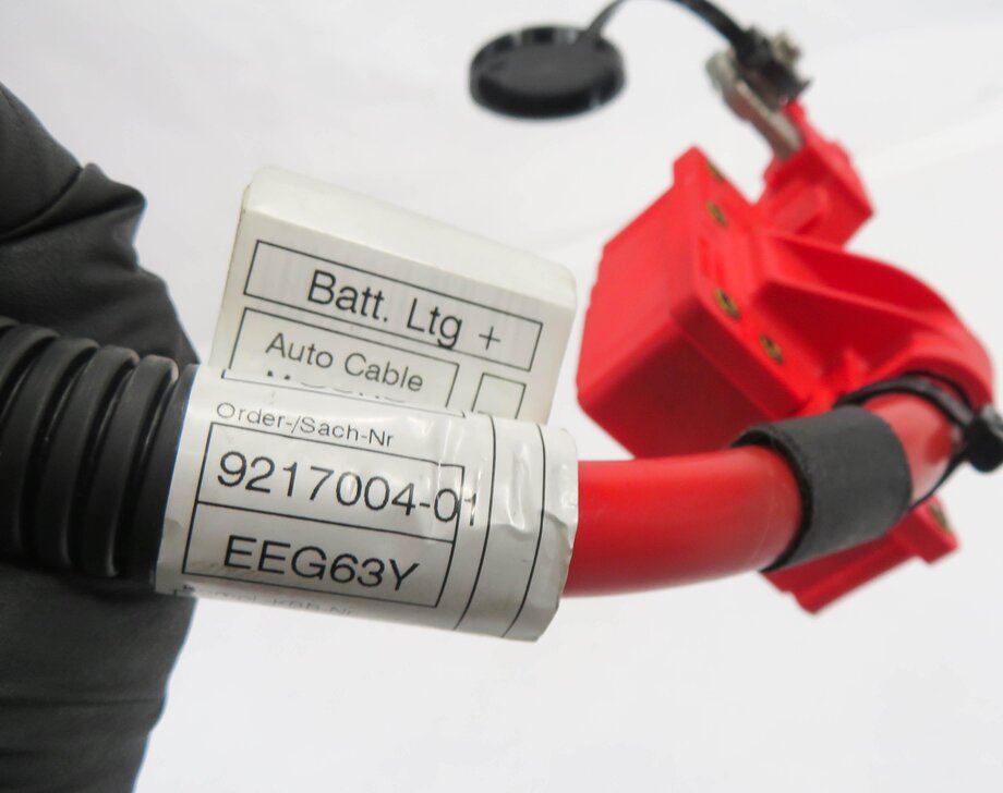 Thumbnail 9: 2011 BMW X5 (E70) POST TERMINAL POSITIVE BATTERY CABLE LEAD (SRS)