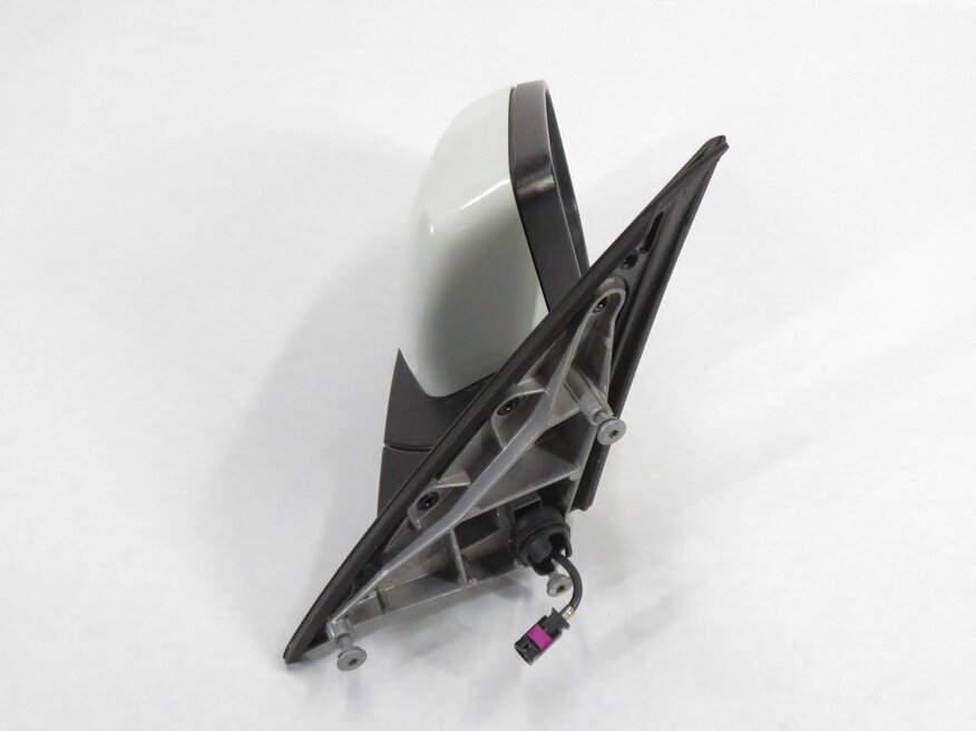 Thumbnail 3: 2010-2013 BMW X5 (E70) RIGHT P-FOLD MEM AUTODIM CAMERA HEATED DOOR MIRROR WHITE