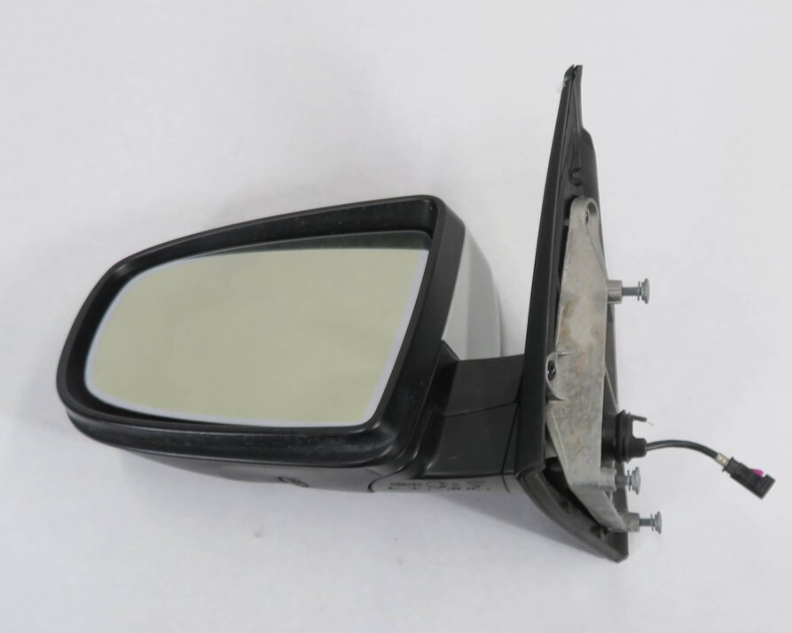 Thumbnail 5: 2010-2013 BMW X5 (E70) LEFT P-FOLD MEM AUTODIM CAMERA HEATED DOOR MIRROR (WHITE)
