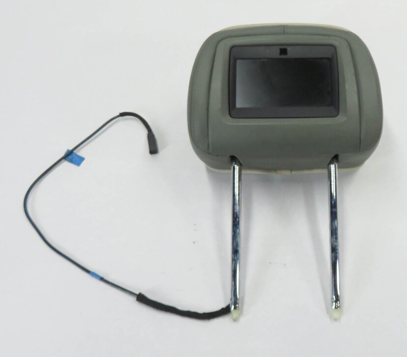Thumbnail 6: 2006 RANGE ROVER (L322) LEFT FRONT DRIVER HEADREST w/ SCREEN (OXFORD LEATHER)