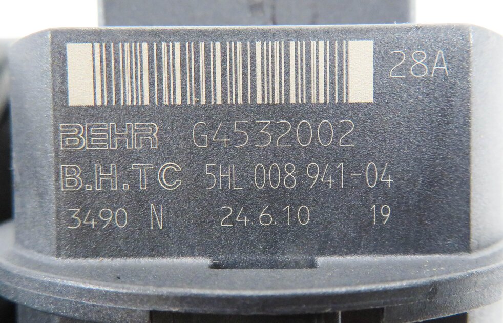 Thumbnail 5: 2011 BMW X5 (E70) REAR HEATER A/C BLOWER FAN MOTOR SPEED RESISTOR