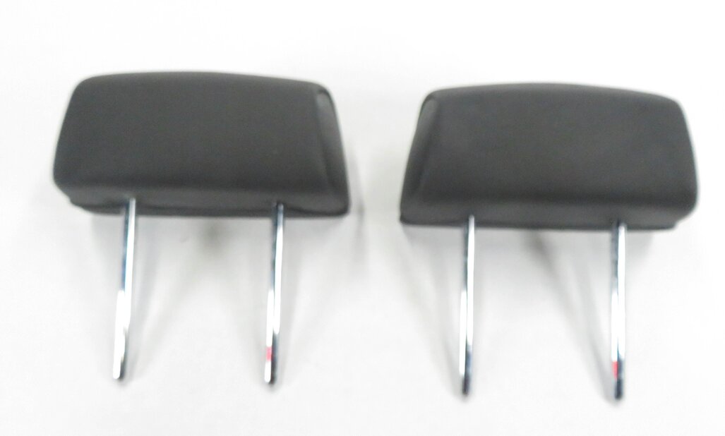 Thumbnail 5: 2011 BMW X5 (E70) REAR LEFT & RIGHT 2nd SECOND ROW HEADREST SET (BLACK LEATHER)