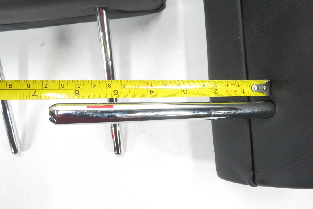 Thumbnail 7: 2011 BMW X5 (E70) REAR LEFT & RIGHT 2nd SECOND ROW HEADREST SET (BLACK LEATHER)