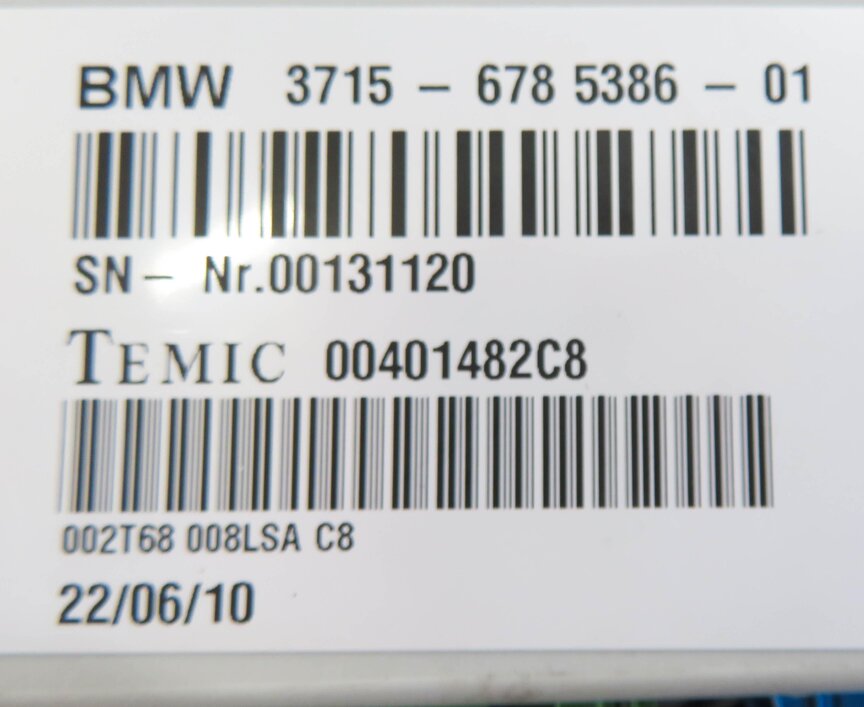 Thumbnail 6: 07-14 BMW X5 X5M X6 X6M (E70 E71) ACTIVE ADAPTIVE DRIVE VDC SUSPENSION MODULE