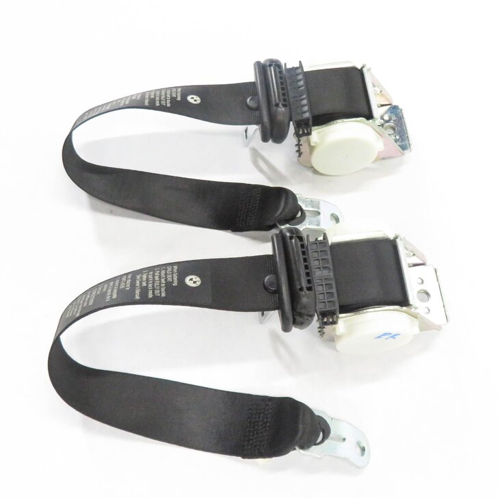 Thumbnail 3: 2007 BMW M6 (E63) ///M - REAR SEATBELT BUCKLE RETRACTOR SET-2 (BLACK)