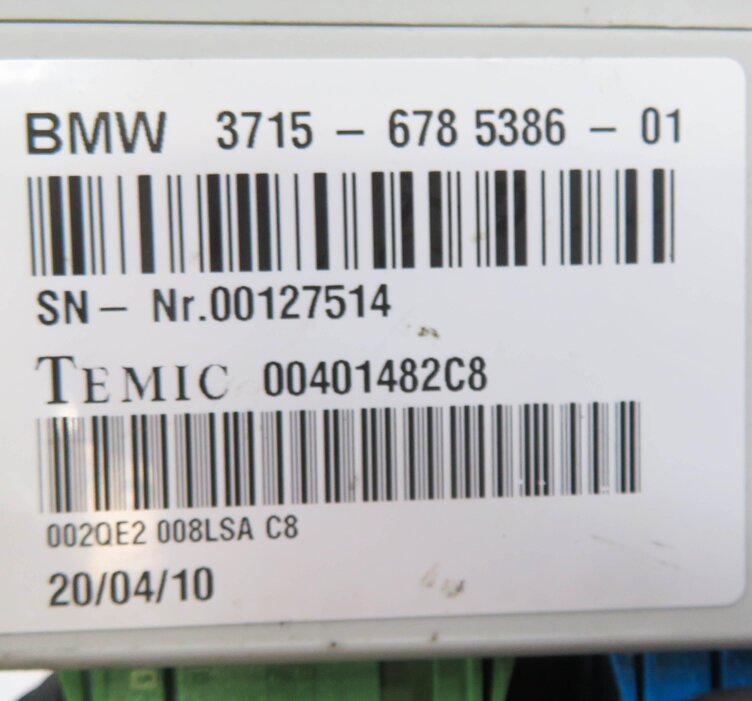 Thumbnail 6: 07-14 BMW X5 X5M X6 X6M (E70 E71) ACTIVE ADAPTIVE DRIVE VDC SUSPENSION MODULE