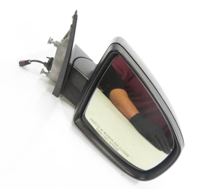 10-13 BMW X5 (E70) RIGHT P-FOLD MEM AUTODIM CAMERA HEATED DOOR MIRROR (BLACK)