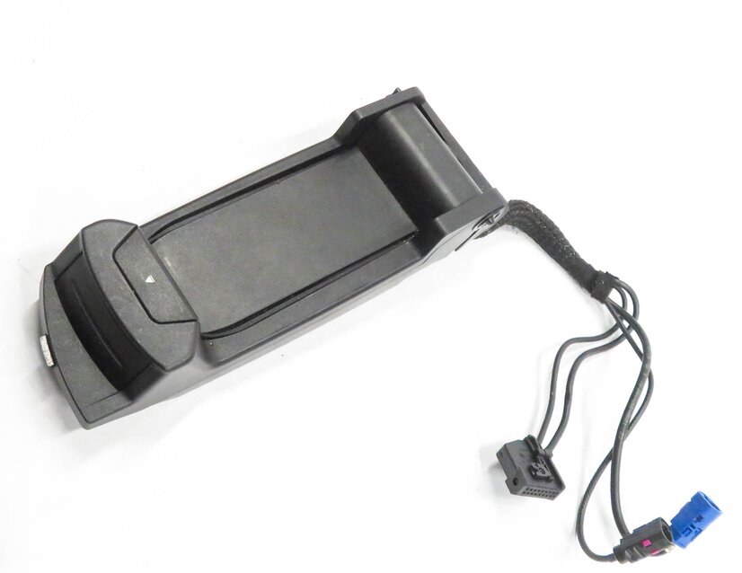 2011 BMW 750i (F01) FRONT CENTER CONSOLE CELL PHONE SNAP IN CRADLE