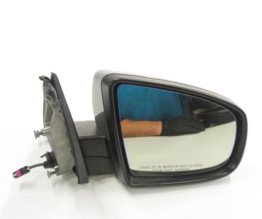 Thumbnail 2: 2010-2013 BMW X5 (E70) RIGHT P-FOLD MEM AUTODIM CAMERA HEATED DOOR MIRROR (GRAY)
