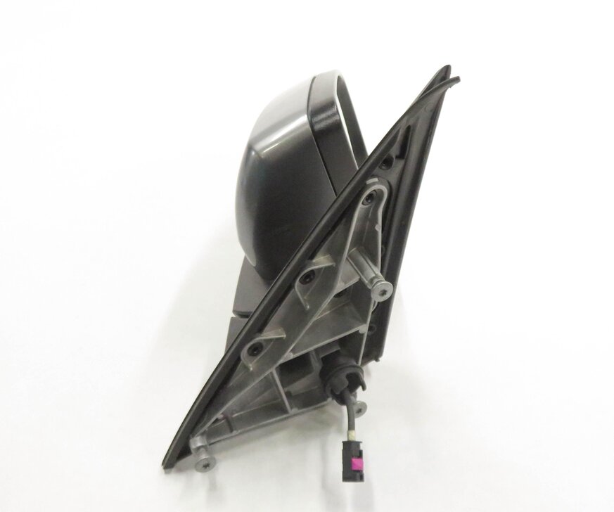Thumbnail 3: 2010-2013 BMW X5 (E70) RIGHT P-FOLD MEM AUTODIM CAMERA HEATED DOOR MIRROR (GRAY)