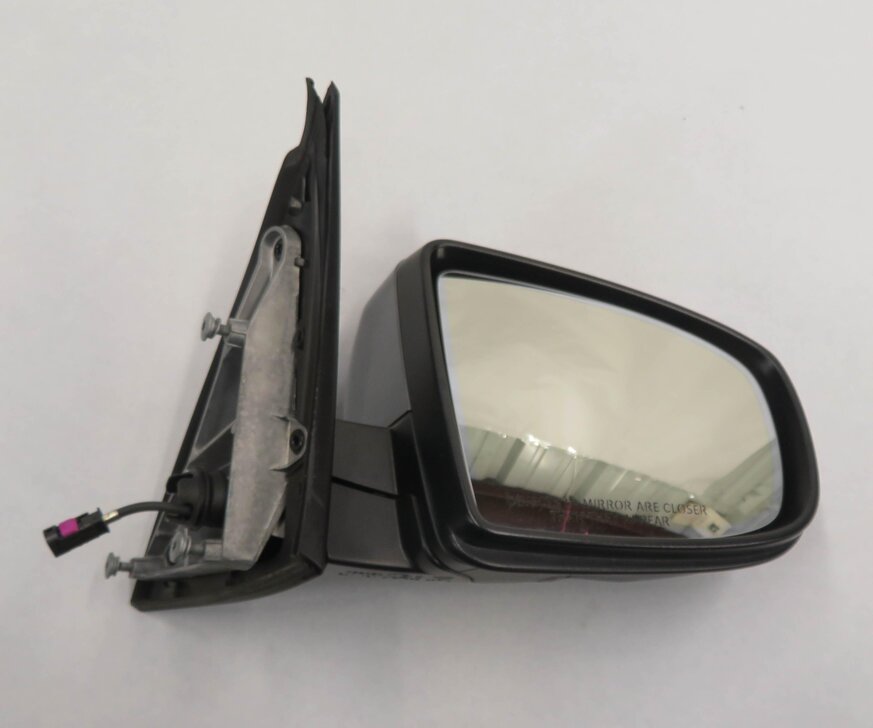 Thumbnail 6: 2010-2013 BMW X5 (E70) RIGHT P-FOLD MEM AUTODIM CAMERA HEATED DOOR MIRROR (GRAY)