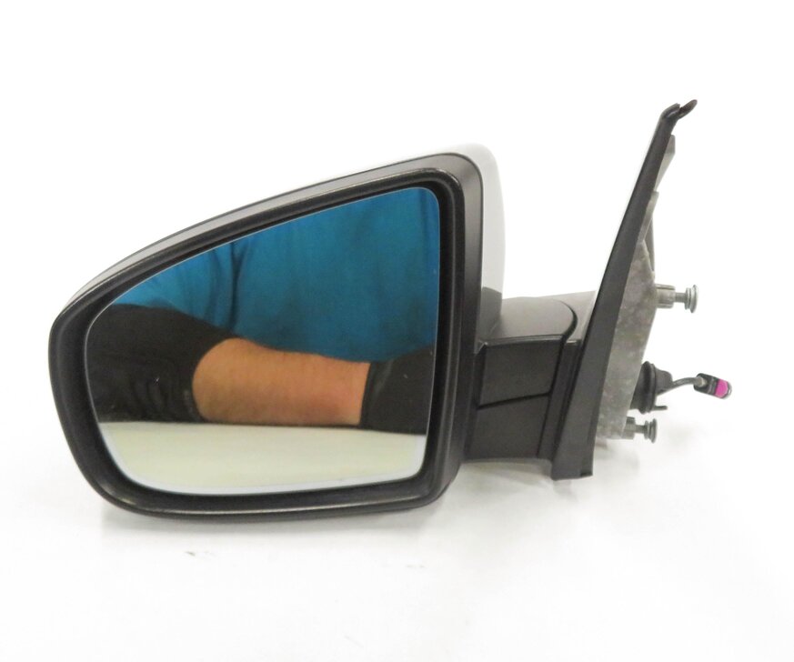 Thumbnail 2: 2010-2013 BMW X5 (E70) LEFT P-FOLD MEM AUTODIM CAMERA HEATED DOOR MIRROR (GRAY)