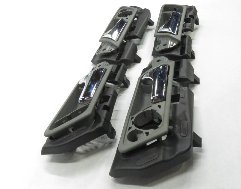 Thumbnail 4: 06-12 MERCEDES GL350 GL450 GL550 ML320 ML350 ML450 ML550 DOOR HANDLE SET (GRAY)
