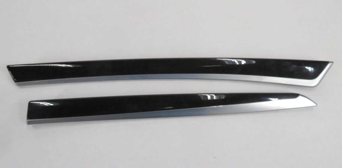 Thumbnail 5: 2012 BMW 528i (F10) DASH DOOR CONSOLE (FINE ASH GRAIN) WOOD TRIM SET-7