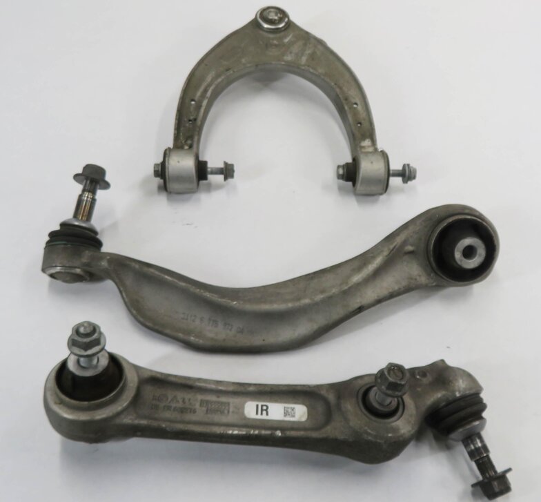 Thumbnail 2: 11-19 BMW 528i 535i 550i 640i 650i (F06 F10) RWD RIGHT FRONT CONTROL ARM SET (3)