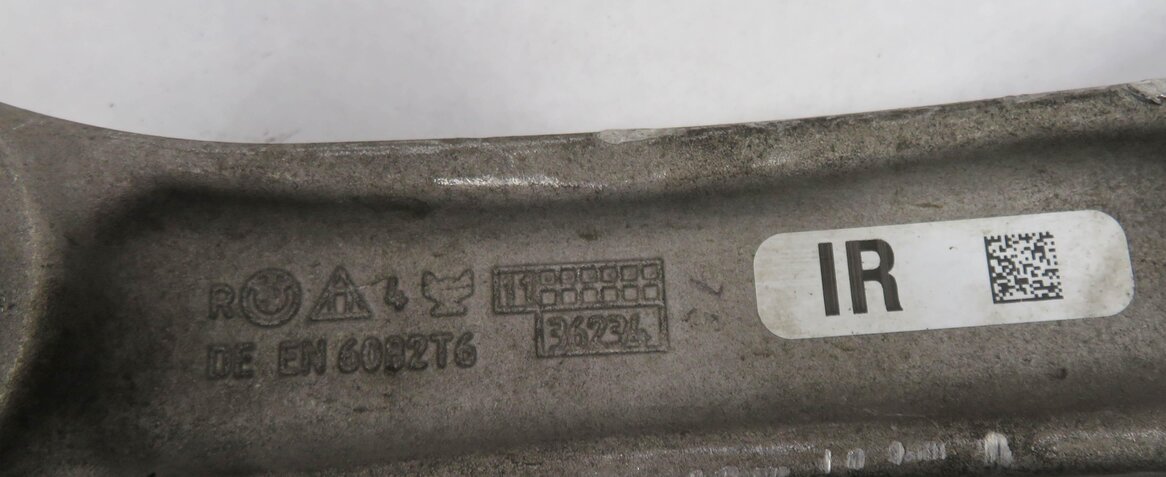 Thumbnail 4: 11-19 BMW 528i 535i 550i 640i 650i (F06 F10) RWD RIGHT FRONT CONTROL ARM SET (3)