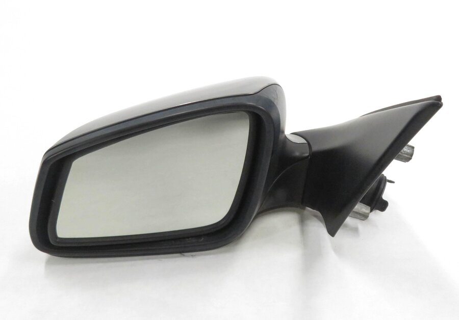 Thumbnail 2: 11-12 BMW 528i 535i 550i (F10) LEFT P-FOLD AUTODIM MEMORY DOOR MIRROR (GRAY A52)