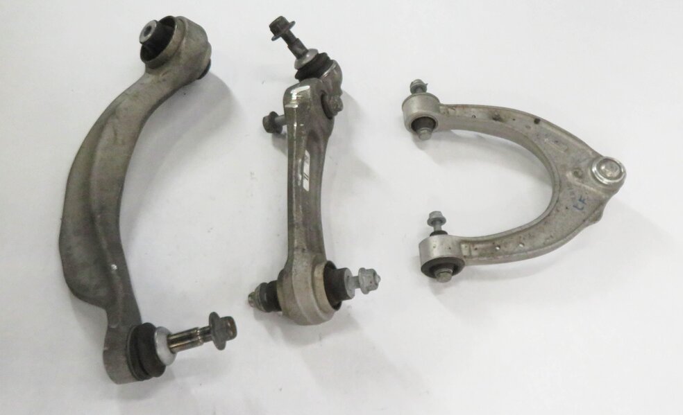 Thumbnail 3: 11-19 BMW 528i 535i 550i 640i 650i (F06 F10) RWD LEFT FRONT CONTROL ARM SET (3)