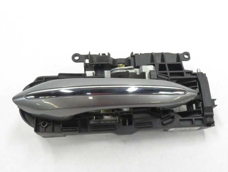 Thumbnail 2: 2011-2016 BMW 528i 535i 550i M5 (F10) LEFT REAR DOOR HANDLE w/ LIGHT (GRAY A52)