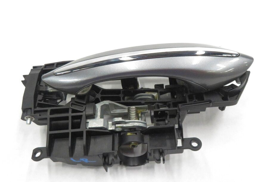 Thumbnail 4: 2011-2016 BMW 528i 535i 550i M5 (F10) LEFT REAR DOOR HANDLE w/ LIGHT (GRAY A52)