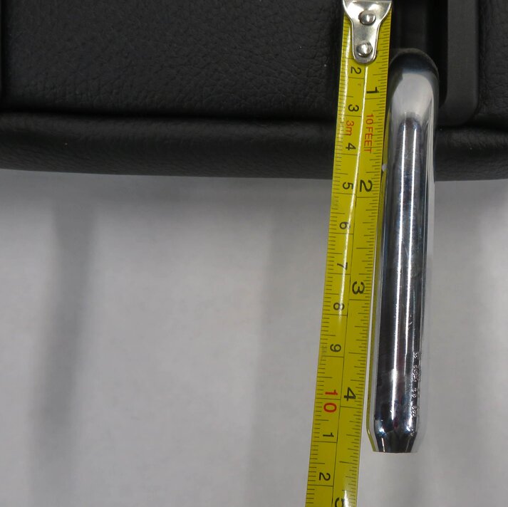 Thumbnail 10: 2012 BMW 528i (F10) REAR - LEFT / CENTER / RIGHT (BLACK LEATHER) HEADREST SET-3