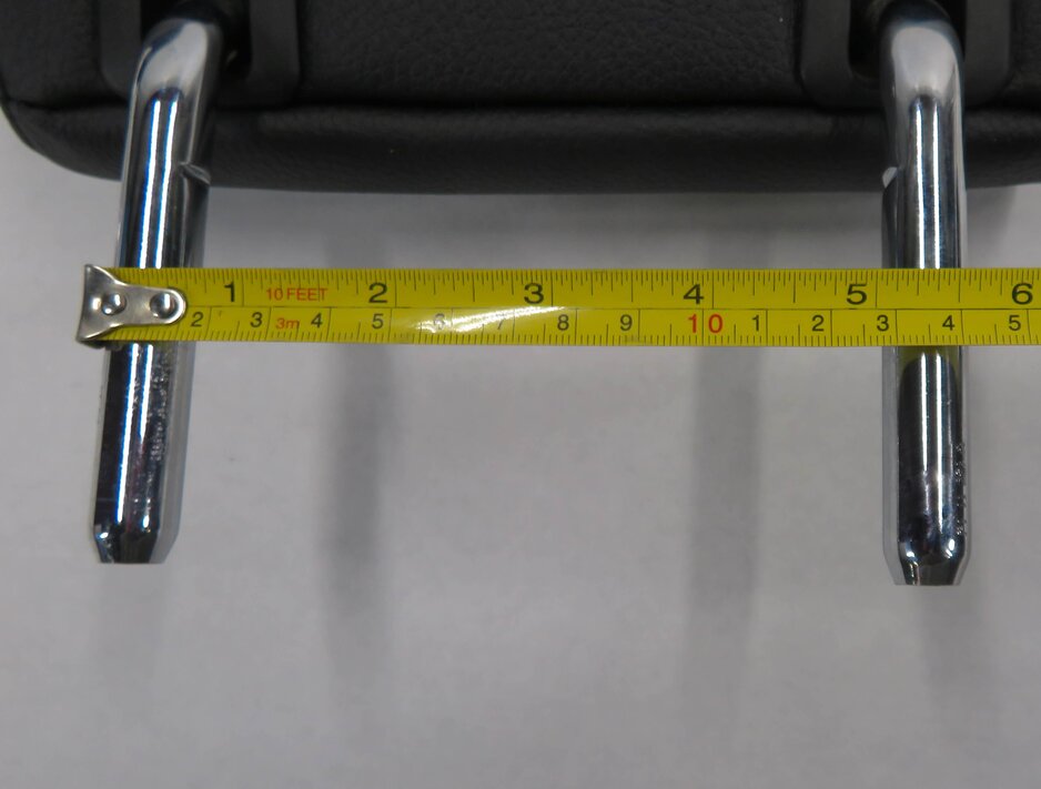 Thumbnail 9: 2012 BMW 528i (F10) REAR - LEFT / CENTER / RIGHT (BLACK LEATHER) HEADREST SET-3