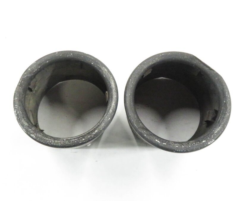 Thumbnail 5: 2012-2016 BMW ACTIVE HYBRID 5 (F10) EXHAUST TIP MUFFLER PIPE TRIM SET-2