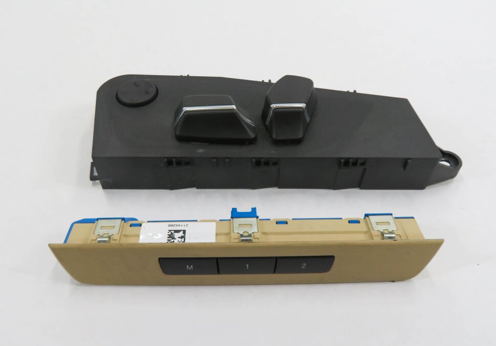 Thumbnail 2: 2013 BMW 535i (F10) LEFT DRIVER POWER SEAT ADJUSTMENT SWITCH (BEIGE MEMORY)