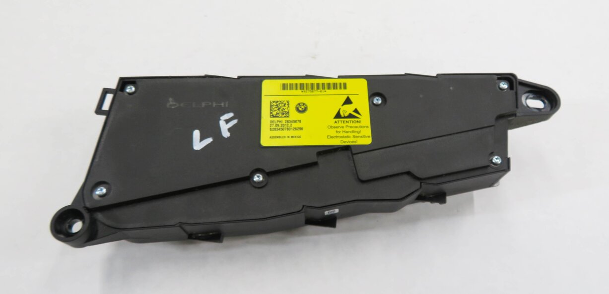 Thumbnail 6: 2013 BMW 535i (F10) LEFT DRIVER POWER SEAT ADJUSTMENT SWITCH (BEIGE MEMORY)
